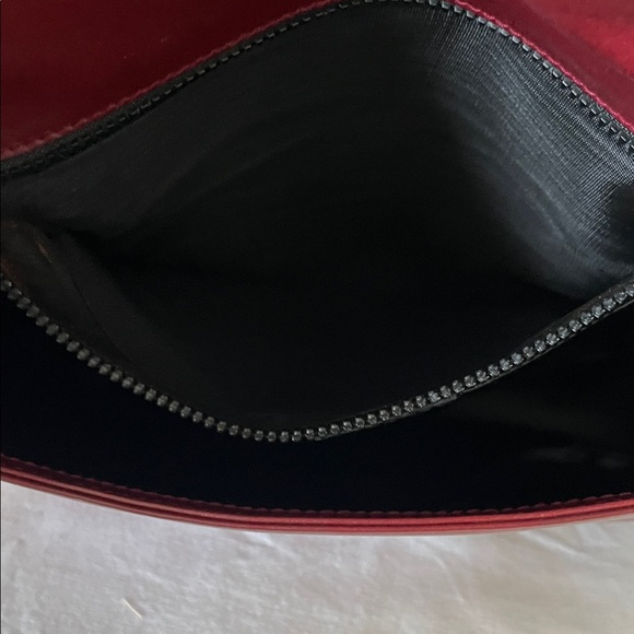 Celine Crossbody Flap Bag in Bordeaux Leather - Picture 11 of 12